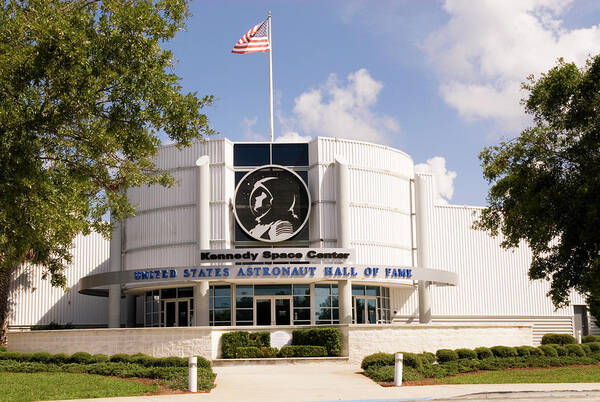 United States Astronaut Hall Of Fame Photo Poster featuring the photograph United States Astronaut Hall of Fame Florida #1 by Bob Pardue