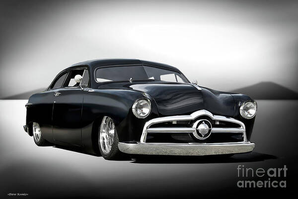 1950 Ford Coupe Poster featuring the photograph 1950 Ford Custom Coupe #4 by Dave Koontz