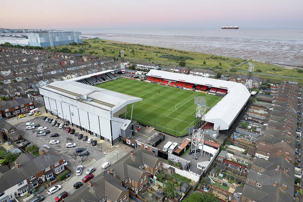 Blundell Park Poster featuring the photograph Blundell Park #4 by Airpower Art