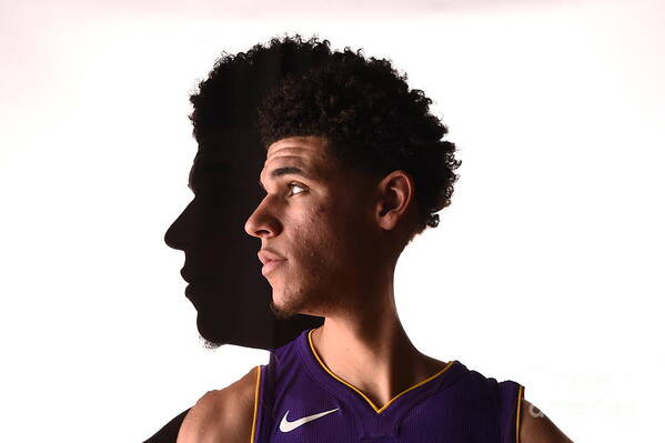 Lonzo Ball Poster featuring the photograph Lonzo Ball #4 by Brian Babineau