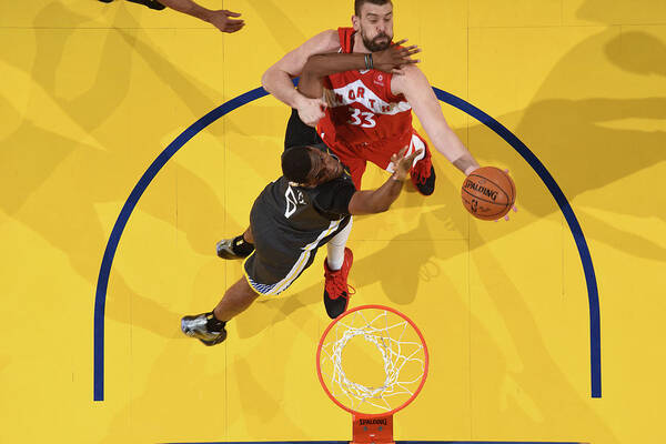 Marc Gasol Poster featuring the photograph Marc Gasol #4 by Andrew D. Bernstein