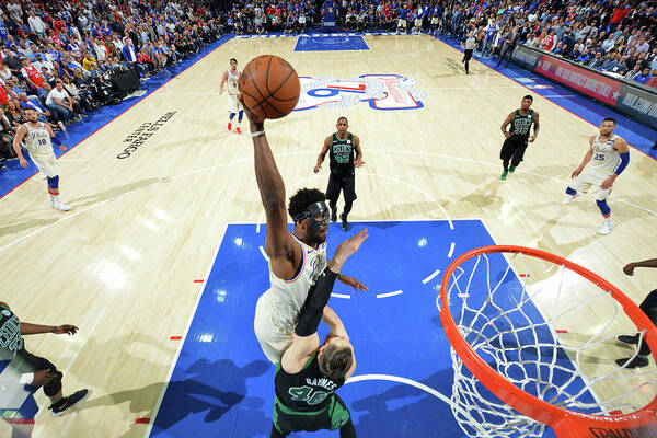 Joel Embiid Poster featuring the photograph Joel Embiid #44 by Jesse D. Garrabrant