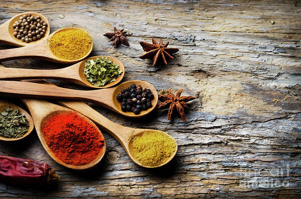 Spices Poster featuring the photograph Spices #3 by Jelena Jovanovic