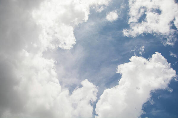 Sky Poster featuring the photograph Cloudscape #5 by Carolyn Hutchins