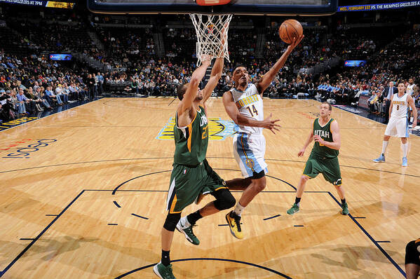 Gary Harris Poster featuring the photograph Gary Harris #6 by Garrett Ellwood