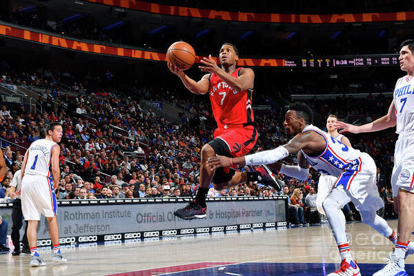 Kyle Lowry Poster featuring the photograph Kyle Lowry #6 by Jesse D. Garrabrant