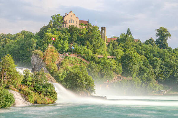 Rhine Falls Poster featuring the photograph Rhine Falls - Switzerland #7 by Joana Kruse