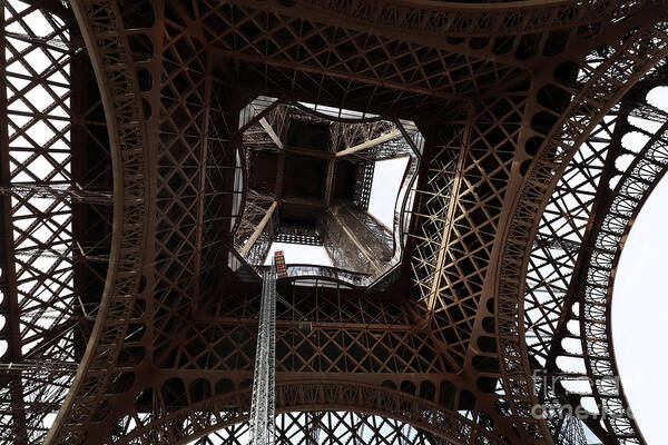 Paris Poster featuring the photograph Eiffel Tower, Paris, France #8 by Steven Spak