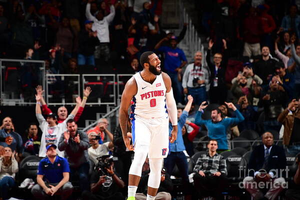 Andre Drummond Poster featuring the photograph Andre Drummond #9 by Chris Schwegler