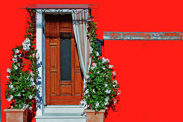 Photographic Art Poster featuring the photograph A-Door-ned by Rick Locke - Out of the Corner of My Eye
