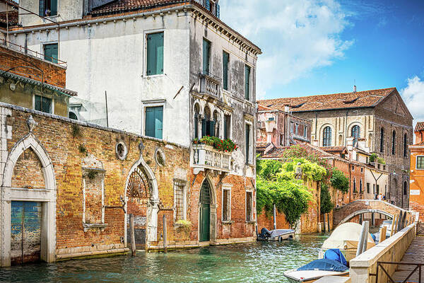 Venice Poster featuring the photograph Age of Venice by Marla Brown