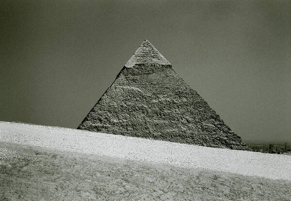 Pyramid Poster featuring the photograph Ancient Khafre by Shaun Higson