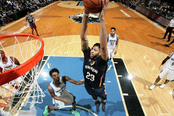 Anthony Davis Poster featuring the photograph Anthony Davis by David Sherman