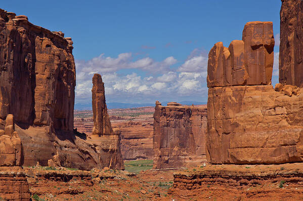 Arches National Park Poster featuring the photograph Arches National Park - 7960 by Jerry Owens