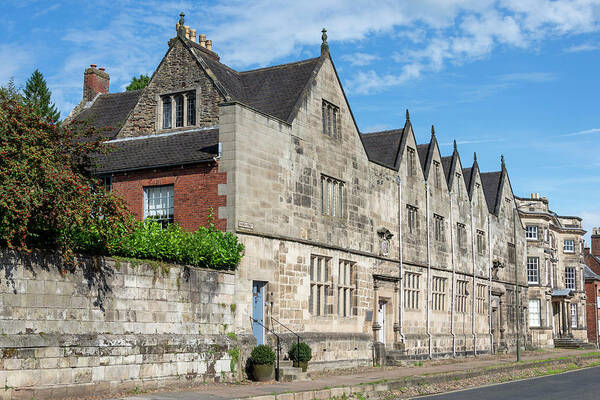 Ashbourne Poster featuring the photograph Ashbourne Grammar School by Steev Stamford