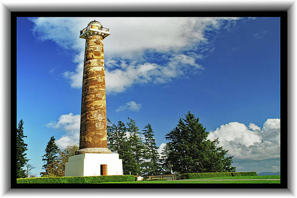 Astoria Poster featuring the photograph Astoria Column by Richard Risely