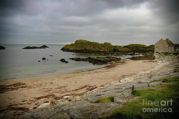 Ballintoy Harbour Poster featuring the photograph Ballintoy Harbour N Ireland Two by Veronica Batterson