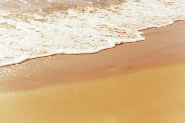 Beach Poster featuring the photograph Beside The Sea by Tanya C Smith