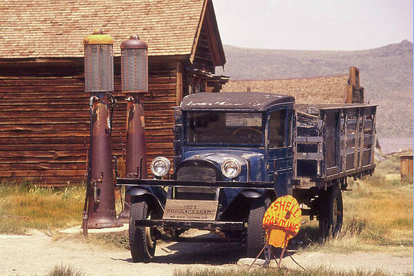 1927 Dodge Graham Truck Poster featuring the photograph Bodie Truck by Jerry Griffin