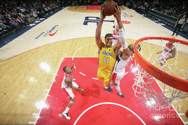 Brook Lopez Poster featuring the photograph Brook Lopez by Ned Dishman