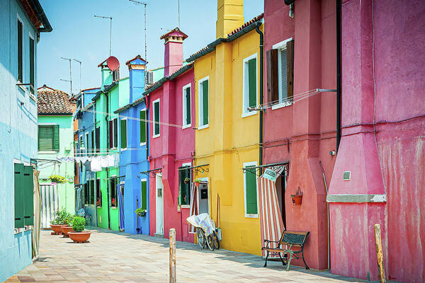 Venice Poster featuring the photograph Burano by Marla Brown
