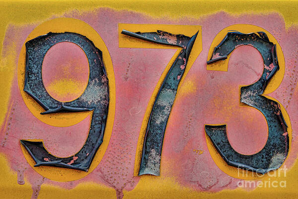 Abstracts Poster featuring the photograph Calling 973 New Jersey by Marilyn Cornwell