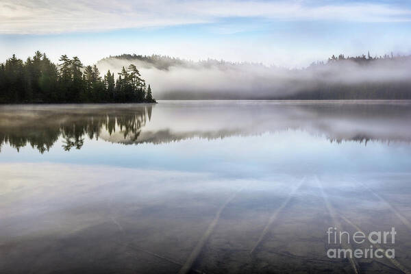 Bwca Poster featuring the photograph Layers in the Mist 2 by Ernesto Ruiz