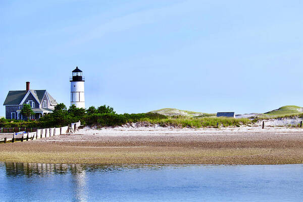 Cape Cod Poster featuring the photograph Cape Cod Lighthouse by Flinn Hackett