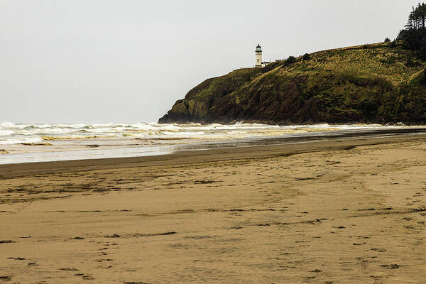 Landscapes Poster featuring the photograph Cape Disappointment by Claude Dalley