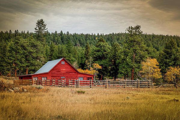 Colorado Poster featuring the photograph Caribou Ranch by Kevin Schwalbe