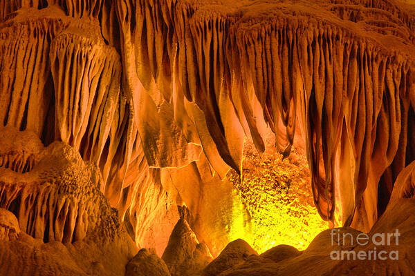 Carlsbad Poster featuring the photograph Carlsbad Caverns Whale Mouth Formation by Adam Jewell
