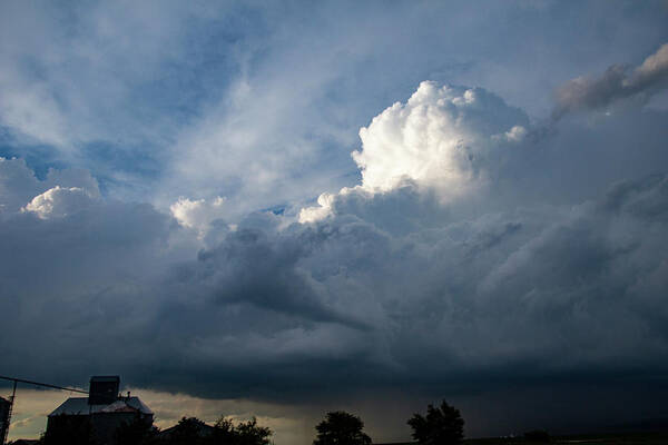 Nebraskasc Poster featuring the photograph Central Nebraska Supercell 048 by Dale Kaminski