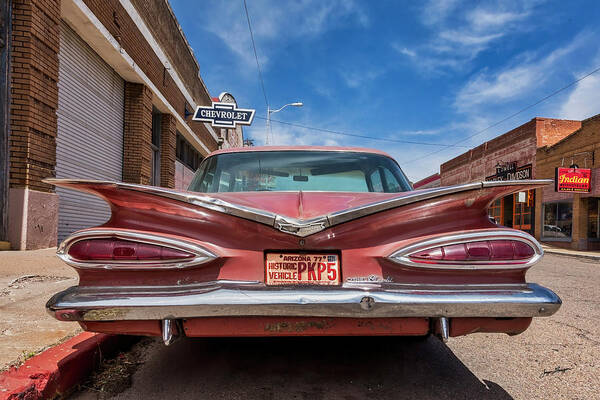 1959 Chevrolet Bel Air Poster featuring the photograph Chevrolet Bel Air by Jurgen Lorenzen