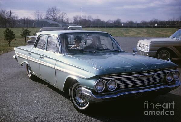 Chevrolet Poster featuring the photograph Chevrolet Impala of Connecticut by Oleg Konin