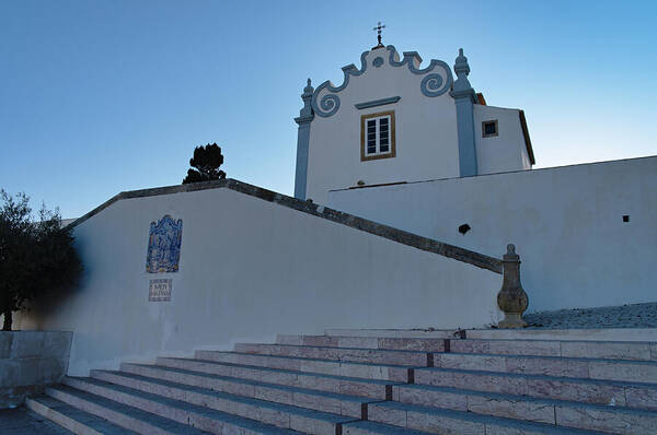 Algarve Poster featuring the photograph Church of Santana in Albufeira by Angelo DeVal