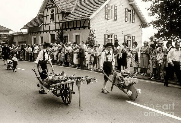 Odenwald Poster featuring the photograph City Anniversary Celebration 3 by Bob Phillips