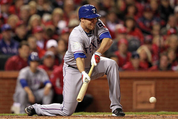 St. Louis Cardinals Poster featuring the photograph Colby Lewis by Jamie Squire