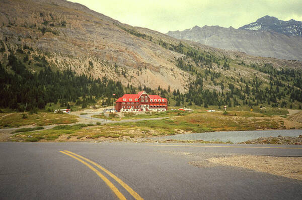 Alberta Poster featuring the photograph Columbia Ice Fields Lodge by Gordon James