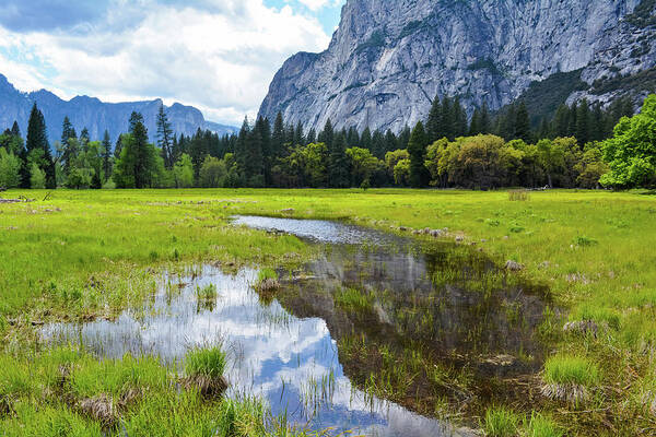 Yosemite National Park Poster featuring the photograph Cook's Meadow Yosemite by Kyle Hanson