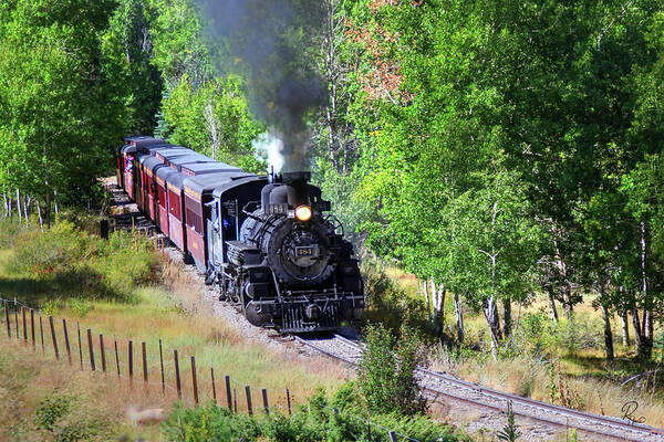 Fine Art Poster featuring the photograph Cumbres and Toltec Railroad III by Robert Harris