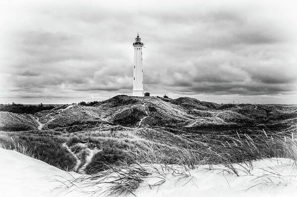 Lighthouse Poster featuring the photograph Danish Lighthouse by Steven Nelson