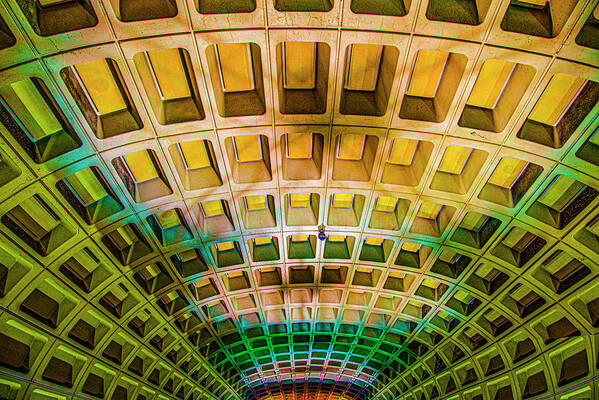 Washington Dc Metro Poster featuring the photograph DC Metro by Paul Wear