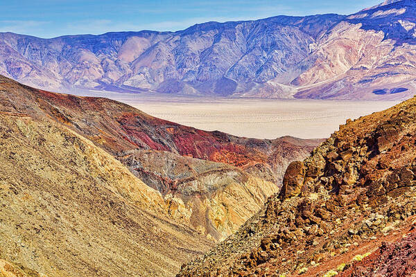 Father Crowley Poster featuring the photograph Death Valley Father Crowley view point by Tatiana Travelways