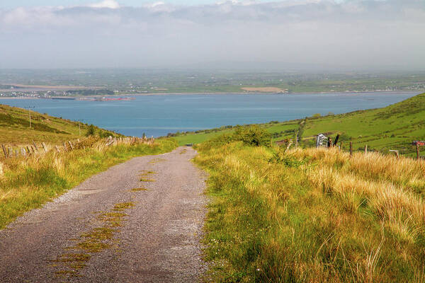 Hill Poster featuring the photograph Down to Tralee Bay by Mark Callanan
