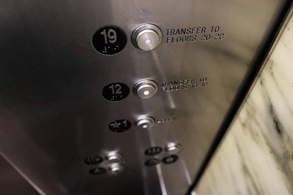 Elevator Buttons Poster featuring the photograph Elevator Buttons by Britten Adams