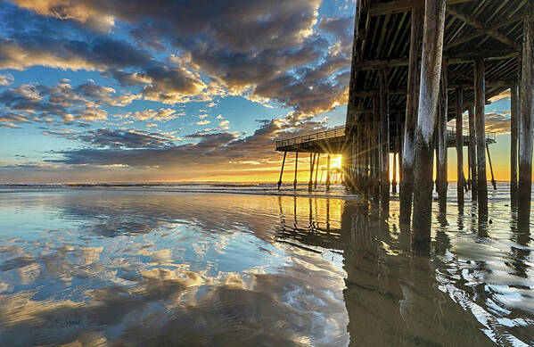 Pismo Beach Poster featuring the photograph End of the Storm by Beth Sargent
