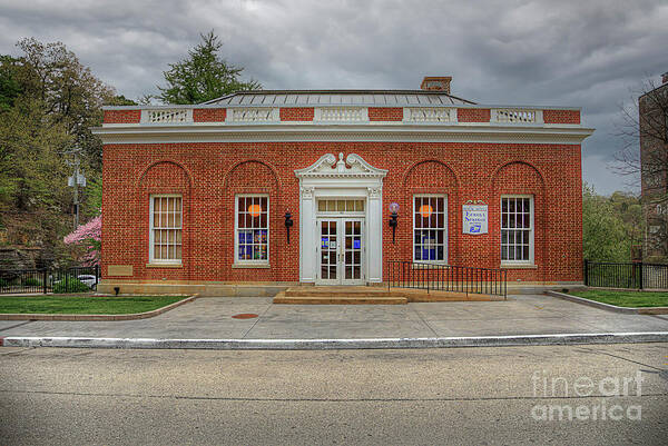 Travel Poster featuring the photograph Eureka Springs Post Office by Larry Braun