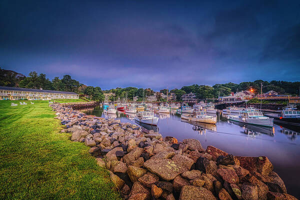 Perkins Cove Poster featuring the photograph Exquisite Perkins Cove by Penny Polakoff
