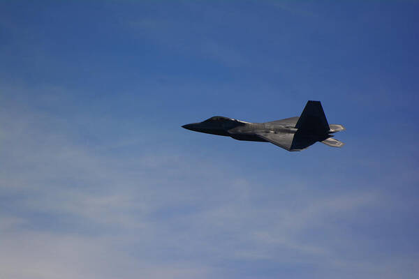 F-22 Raptor Demo Team Poster featuring the photograph F-22 Raptor Demo Team by Raymond Salani III