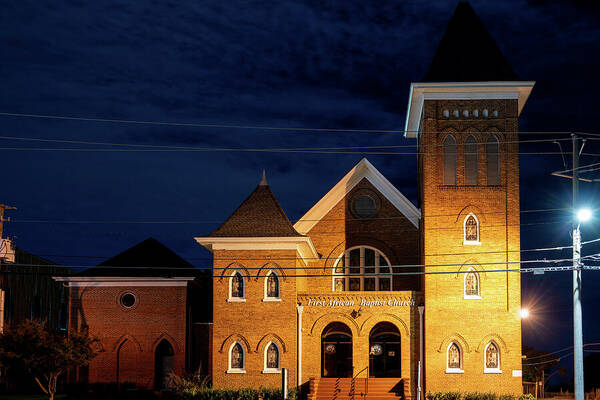 Church Poster featuring the photograph First African Baptist Church by Jeremy Butler
